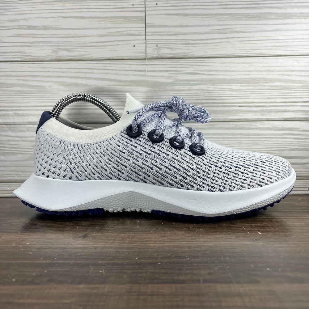 Allbirds Tree Dashers 2 Women's Gray White Shoes - Women's Size 8
